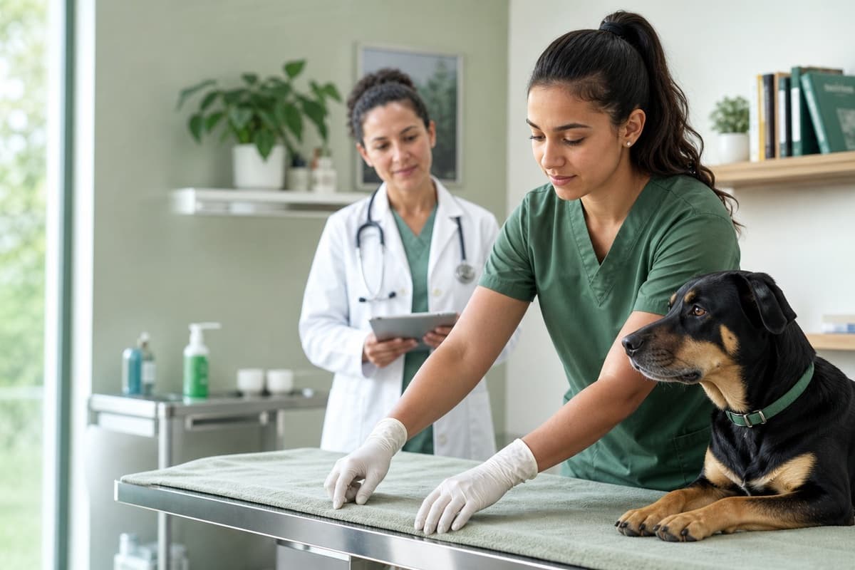 Auxiliar veterinário: quanto ganha, o que faz e como evoluir